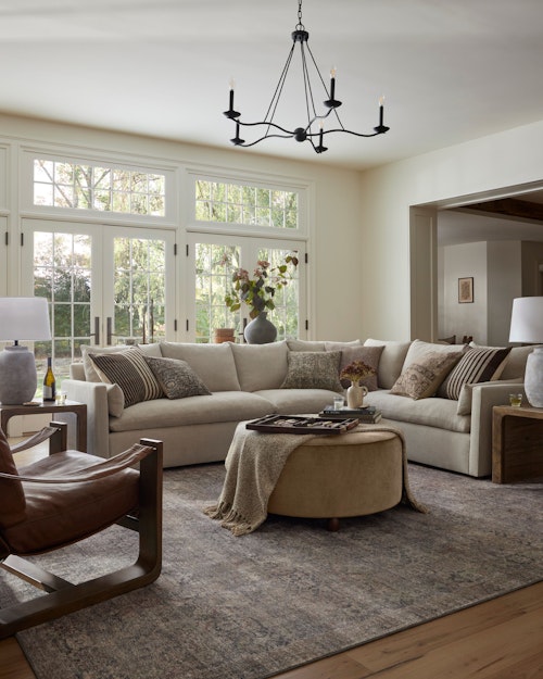 Brynn Cylinder Ottoman