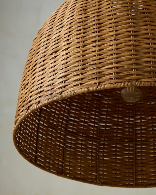 Agatha Rattan Pendant Light