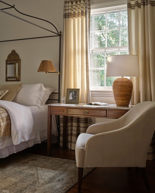 Baptiste Rattan Table Lamp