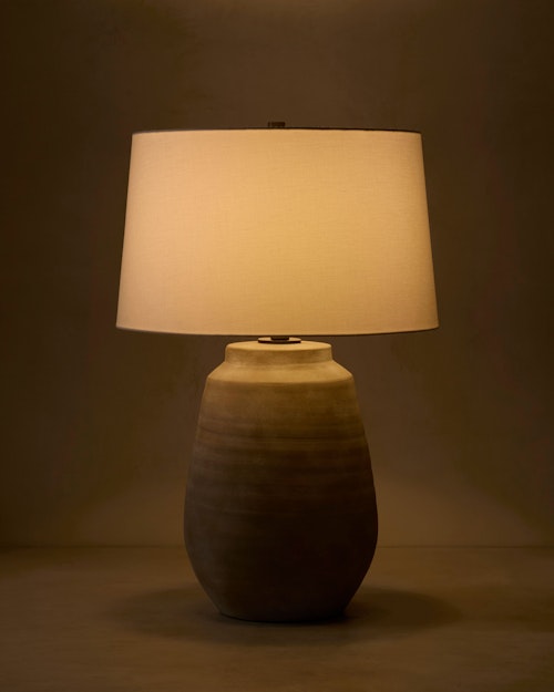Claude Terracotta Table Lamp