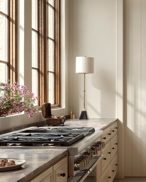 Hutchins Brass Table Lamp