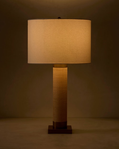 Iyla Raffia Table Lamp