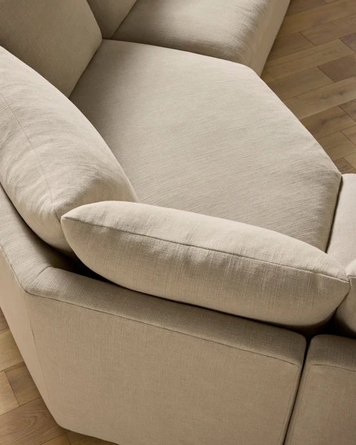 Leighton Track Arm 5-Piece Wedge Sectional