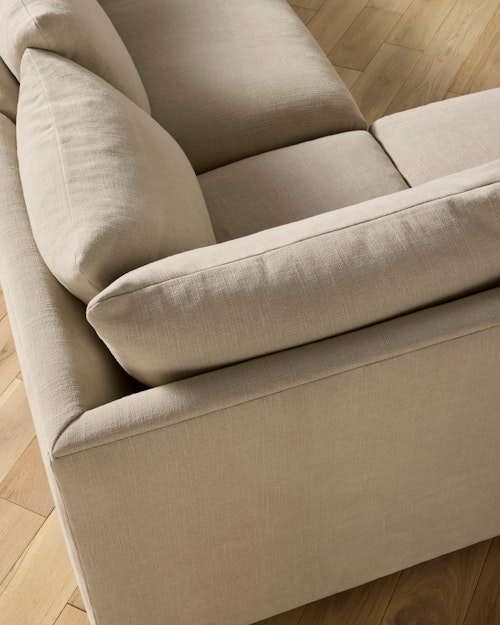 Leighton Track Arm 2-Piece Chaise Sectional