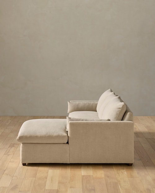 Leighton Track Arm 2-Piece Chaise Sectional