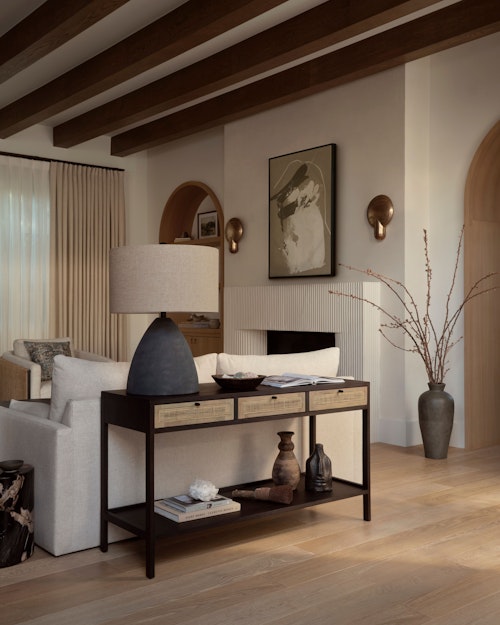 Oralee Terracotta Table Lamp