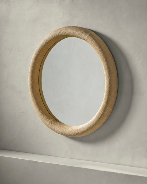 Niesa Round Wall Mirror
