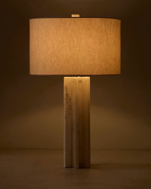 Robin Marble Table Lamp