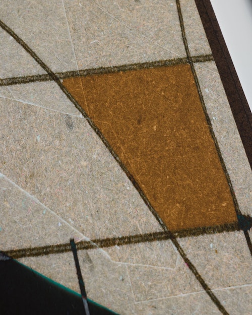 Abstract Mix Brown / Black by Dan Hobday