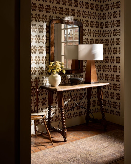 Dagny Leather Table Lamp