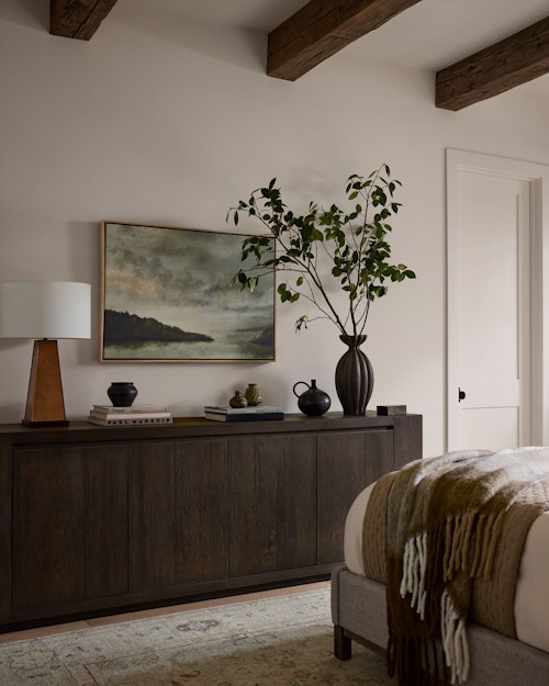 Dagny Leather Table Lamp