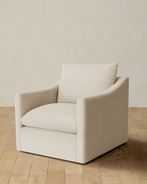 Leighton Slope Arm Swivel Chair
