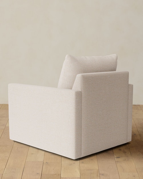 Leighton Track Arm Swivel Chair