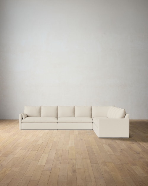 Leighton Track Arm 5-Piece Grand Corner Sectional