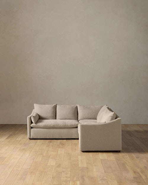 Leighton Slope Arm 3-Piece Corner Sectional