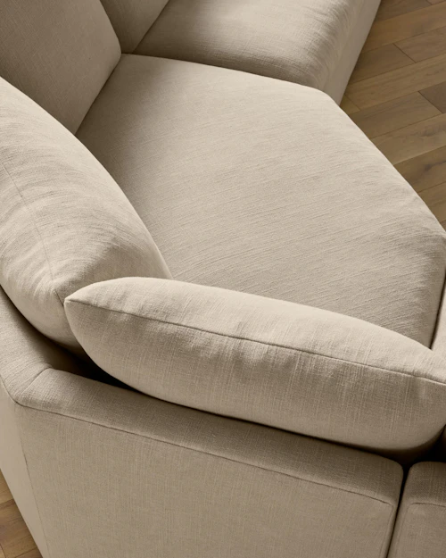 Leighton Slope Arm 3-Piece Wedge Sectional