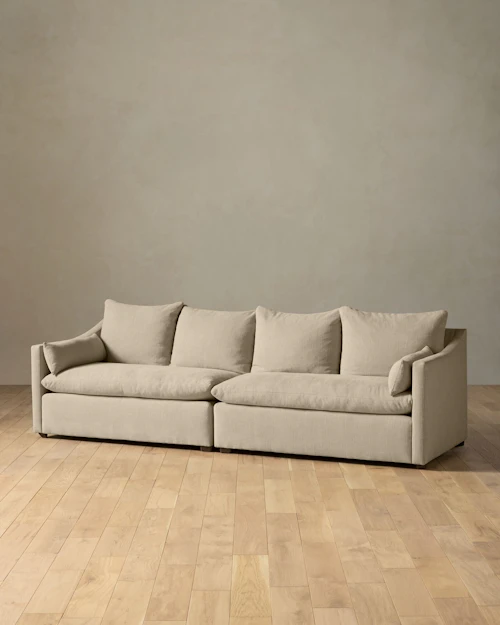 Leighton Slope Arm Modular Sofa