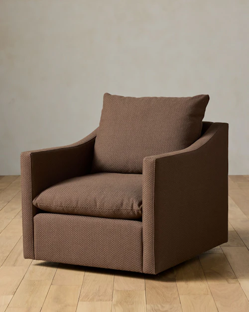 Leighton Slope Arm Swivel Chair