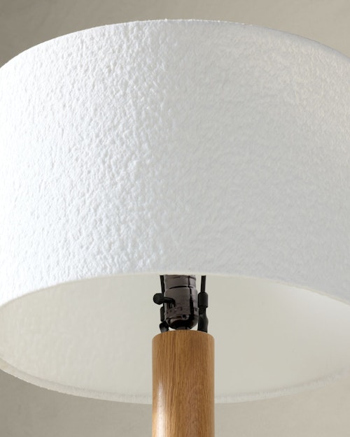 Liesel Oak Table Lamp
