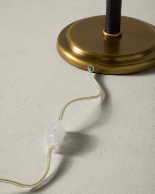 Morison Leather Wrapped Table Lamp