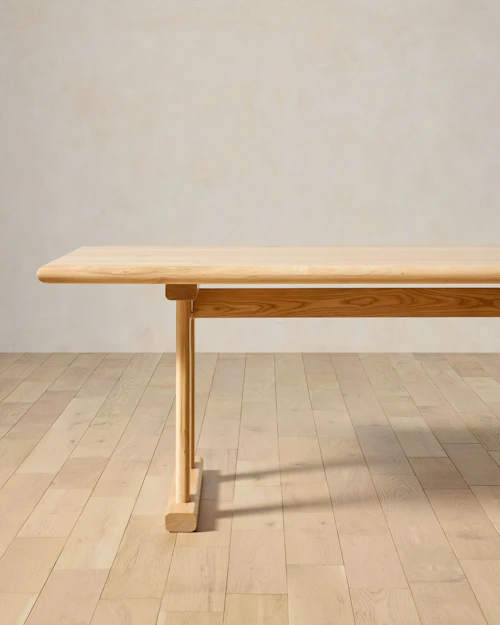 Nelson Ash Wood Dining Table