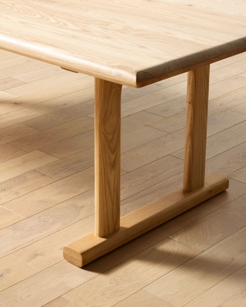 Nelson Ash Wood Dining Table