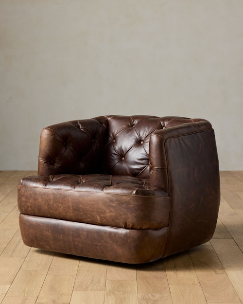 Pearce Chesterfield Swivel Chair