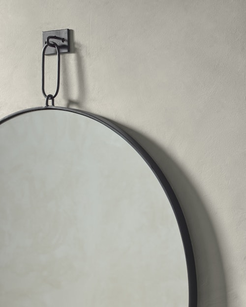 Leto Round Wall Mirror
