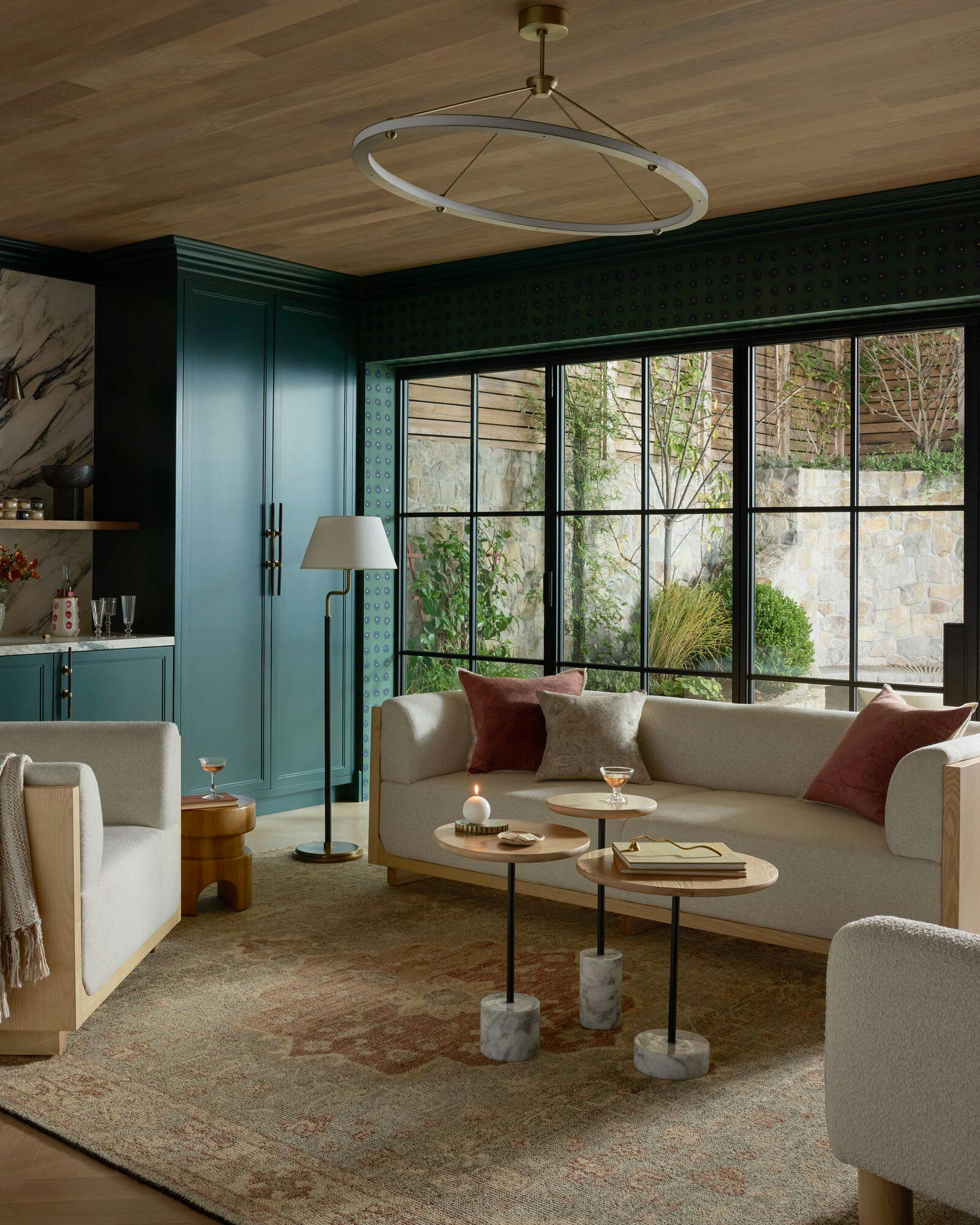 Morison Leather Wrapped Floor Lamp | Joon Loloi