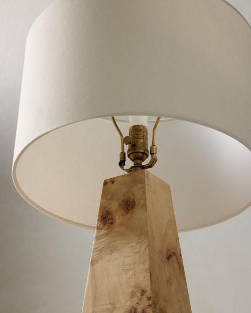 Orana Burl Wood Table Lamp