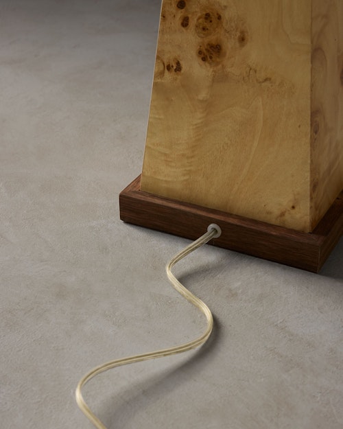 Orana Burl Wood Table Lamp