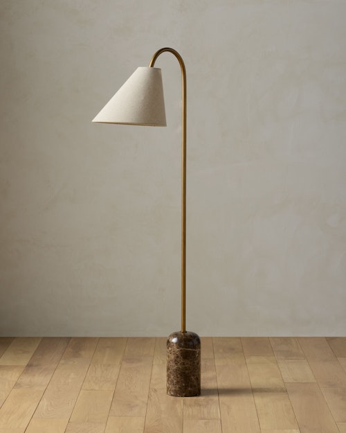 Anwar Marble Floor Lamp
