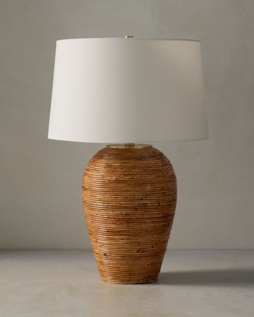 Baptiste Rattan Table Lamp