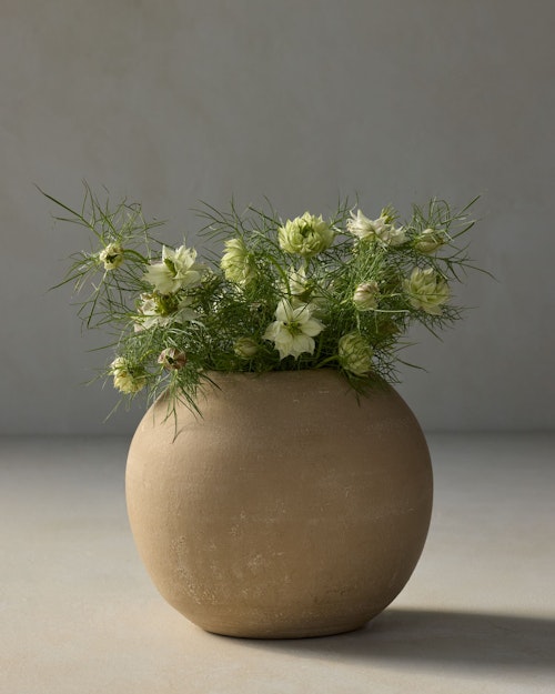 Flores Clay Vase