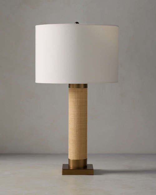 Iyla Raffia Table Lamp