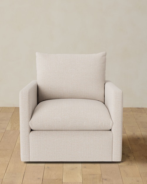 Leighton Track Arm Swivel Chair