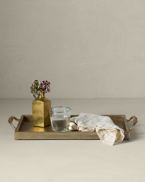 Lara Brass Tray