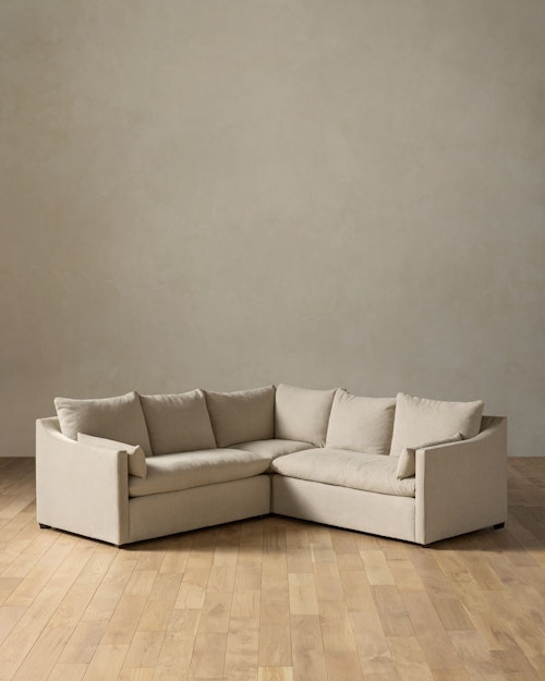 Leighton Slope Arm 3-Piece Corner Sectional