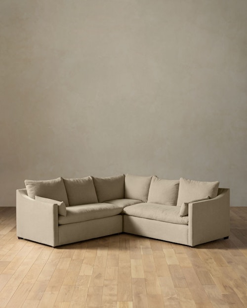 Leighton Slope Arm 3-Piece Corner Sectional