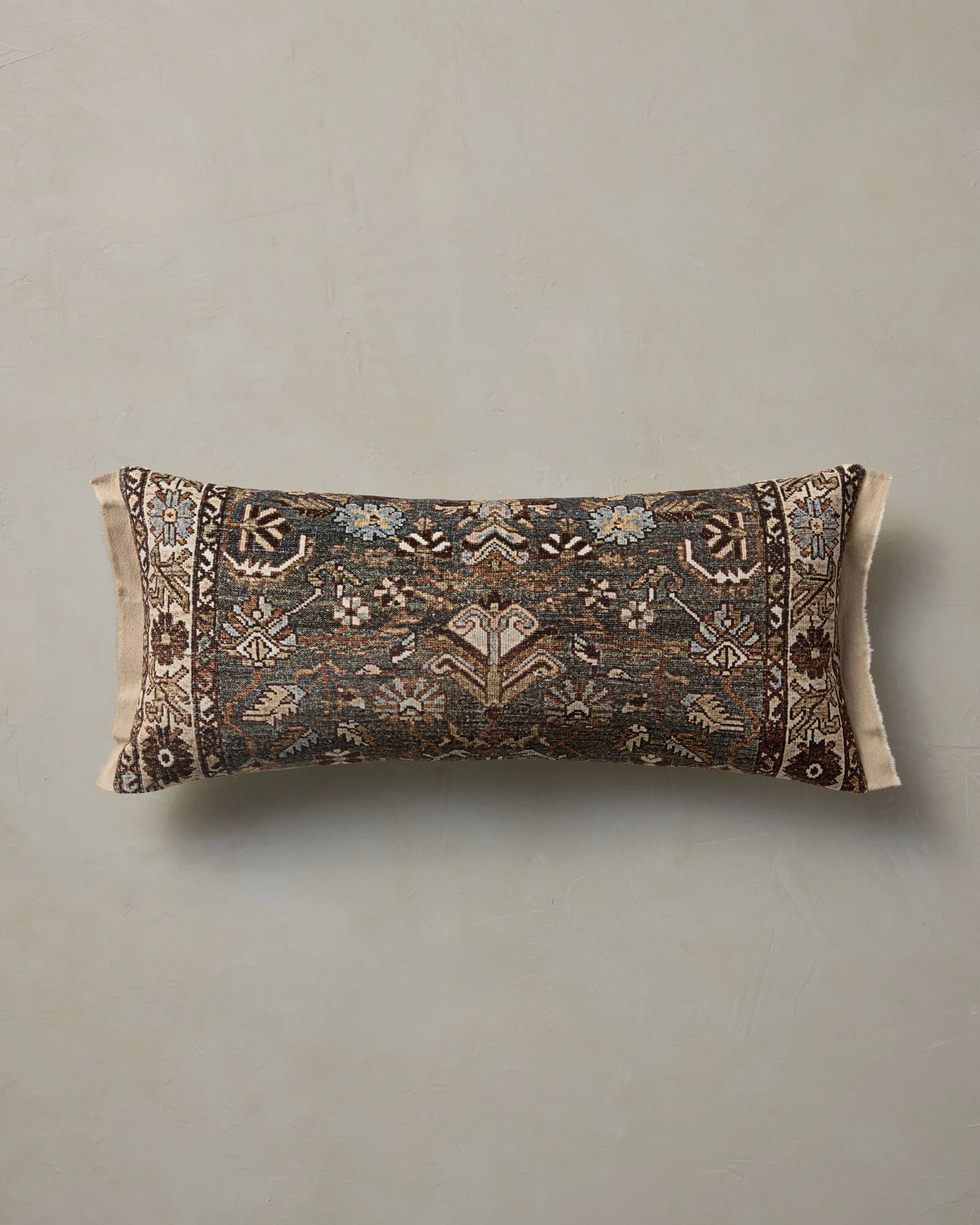 Manisa Pillow - Blue Multi 12 x 27