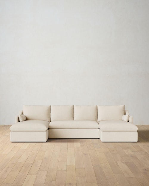 Leighton Slope Arm 3-Piece Chaise Sectional
