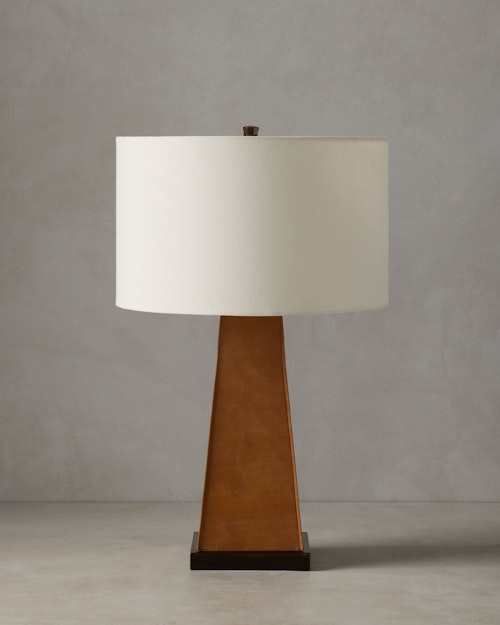 Dagny Leather Table Lamp