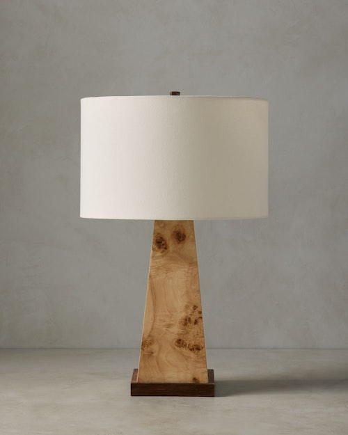 Orana Burl Wood Table Lamp