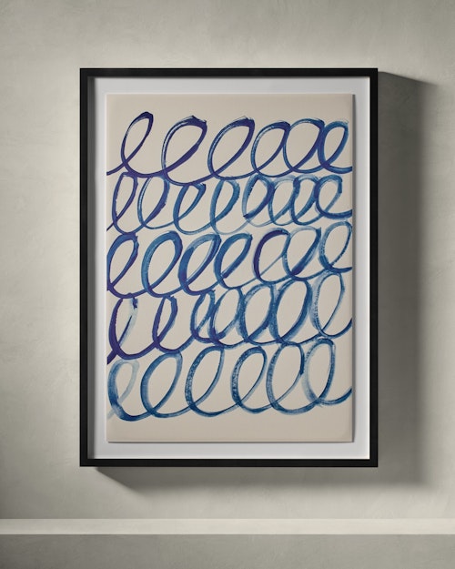 Cursive by Gold Rush Art Co.