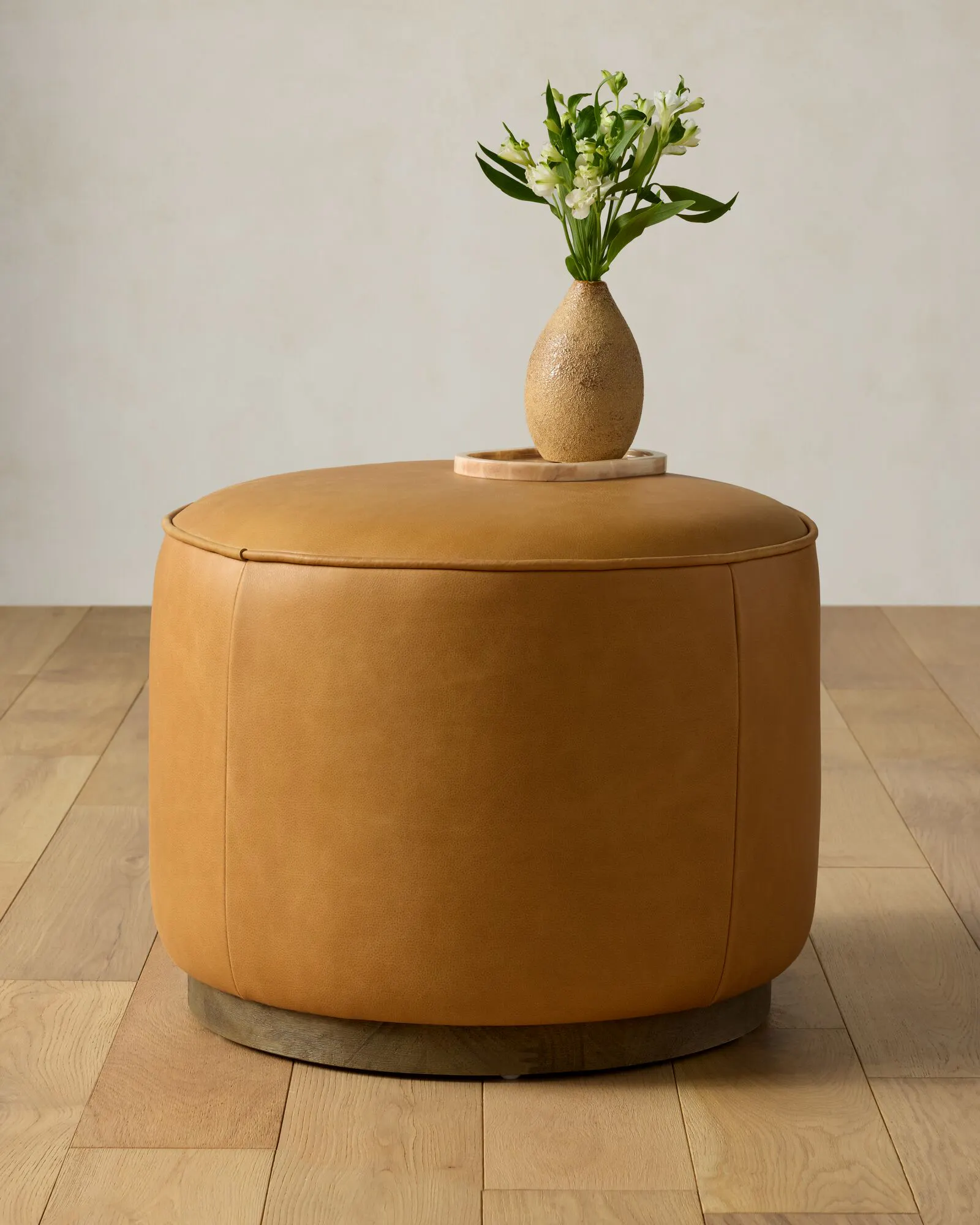 Sayer Cylinder Ottoman | Joon Loloi