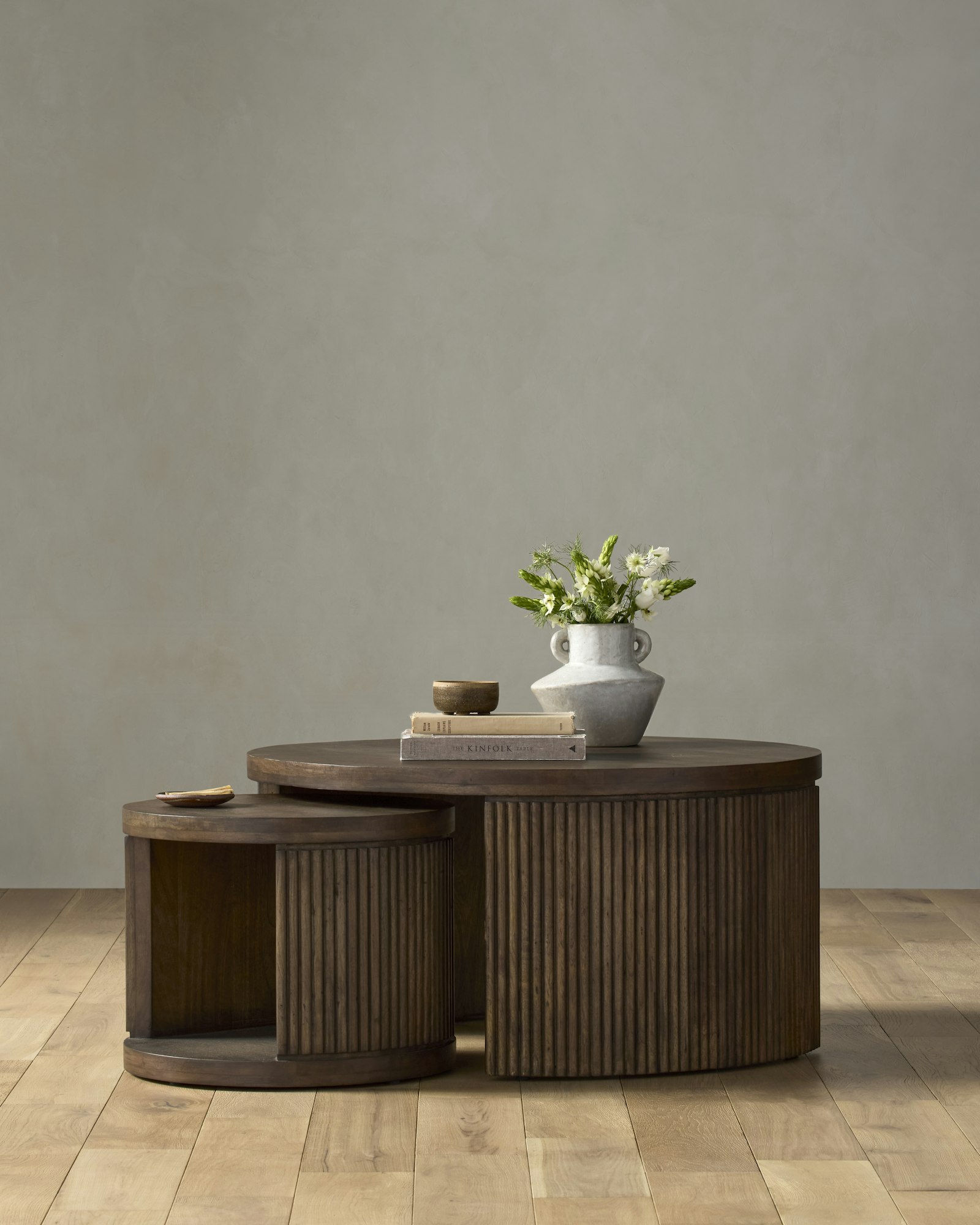 【レチェオ 】dareels ONE TWO COFFEE TABLE Sewell Nesting Coffee Tables, Set of 2 | Joon Loloi