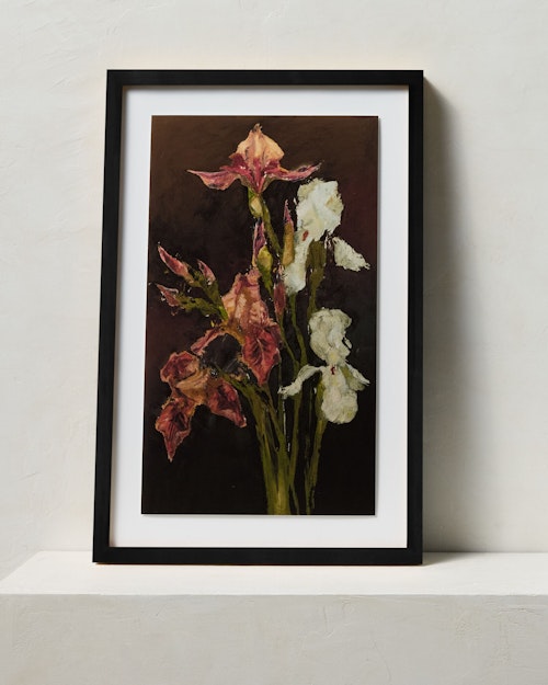 Impressionism Irises by Getty Images