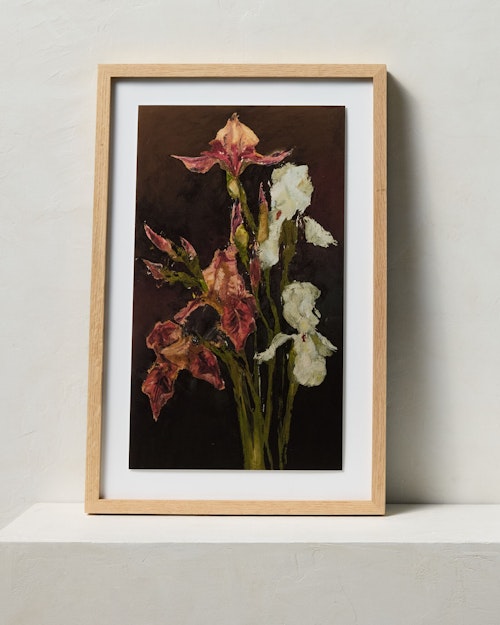 Impressionism Irises by Getty Images