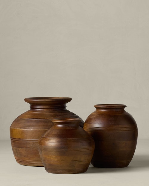 Zucco Wood Urns