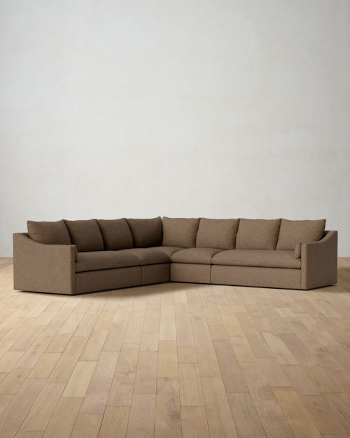 Leighton Slope Arm 5-Piece Corner Sectional